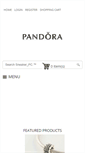 Mobile Screenshot of pandora-charms.us